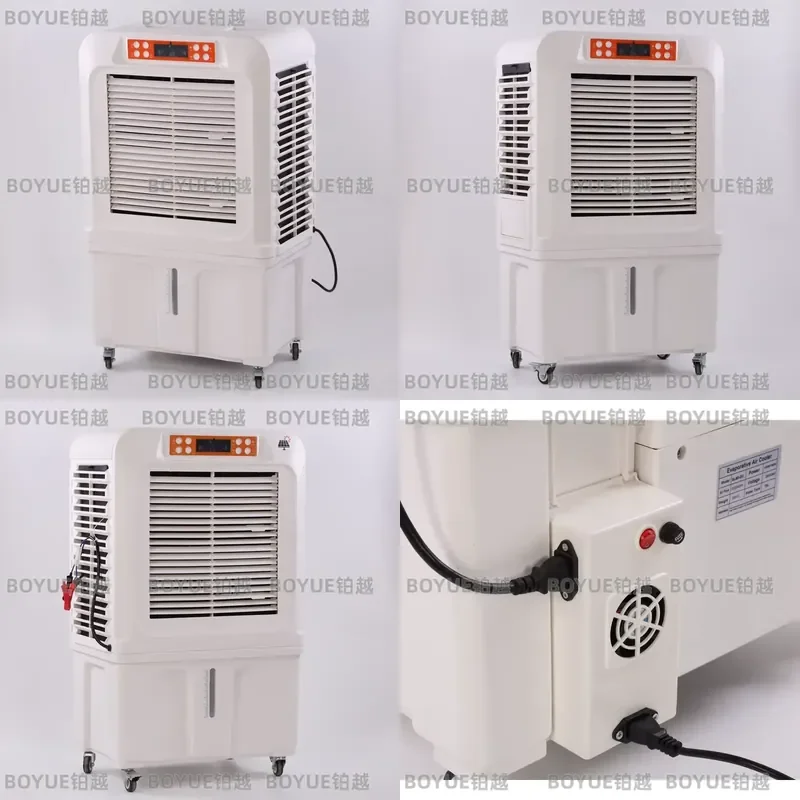 for DC/AC with Battery Rechargeable 90W Air Conditioning System and Refrigerator Industrial Air Cooler Fan