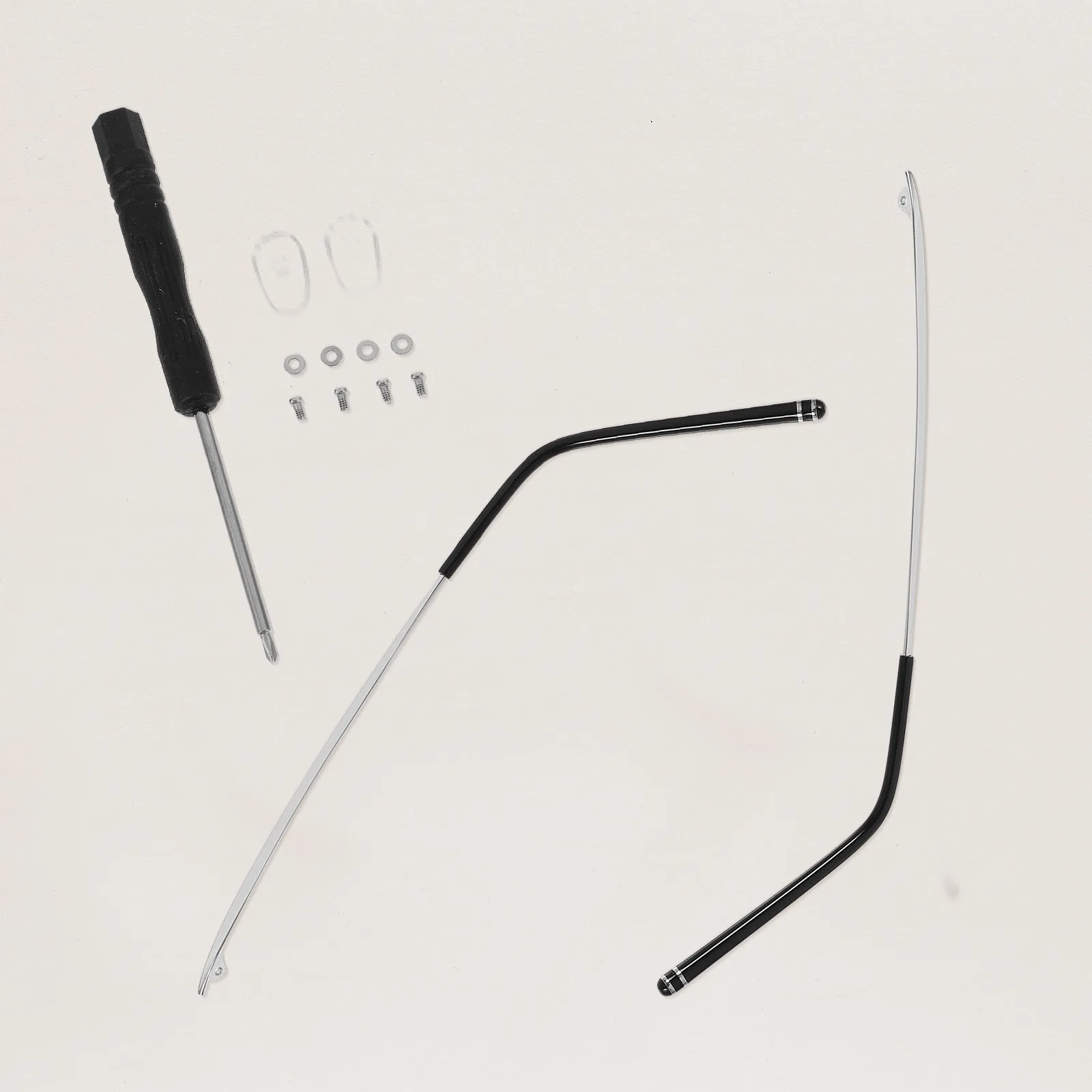 

1Pair Metal Glasses Temple Arms Replacement Leg for Eyeglasses Repair Kit Sturdy Skin Safe Chic Design Unisex Eyewear