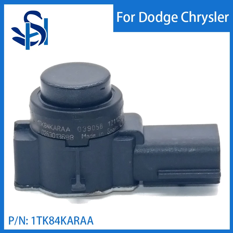 1 tk84karaa pdc Parks ensor Radar farbe tiefgrau für Dodge Challenger Chrysler Jeep