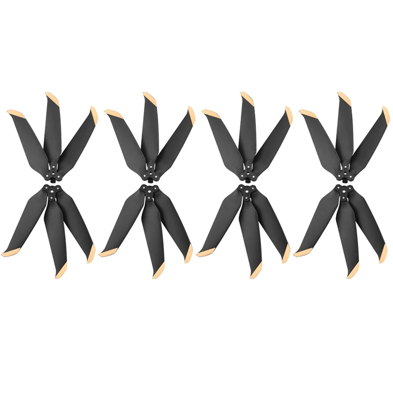 4 Pairs Quick Release Three-Blade Propeller Low Noise Propeller For DJI Mavic Air 2/AIR 2S Drone Accessories