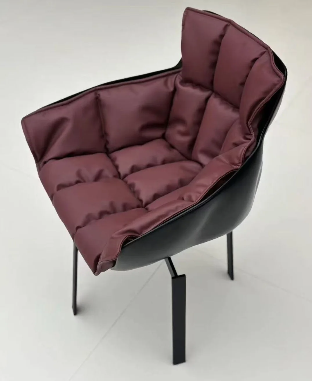 Modern Home Office Dining Chair Fabric Leather for Living Room Bedroom Apartment Hotel General Use Furniture