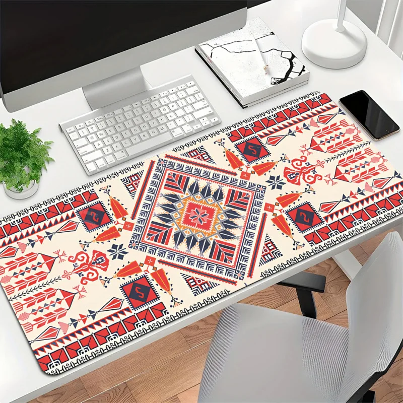 شخصية الفارسي نمط كبير XXL بولي Leather الجلود المحمولة الجدول وسادة مكتب سرعة الكمبيوتر نمط لوحة المفاتيح مكتب لعبة اللاعبين تخطيط #2