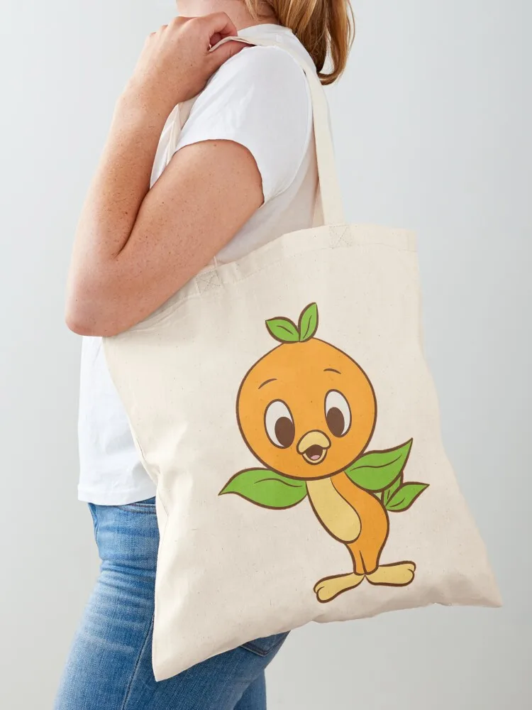 

Sweet Orange Bird Tote Bag tote bag canvas canvas bags shopping cart bags shopping bag