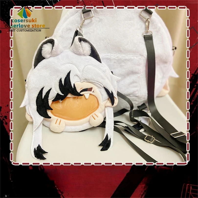 Honkai Star Rail Boothill Ita Bag Anime Backpack Shoulder Bag Cute Casual Fashion Plush Bag Students School Bag Daily Outdoor