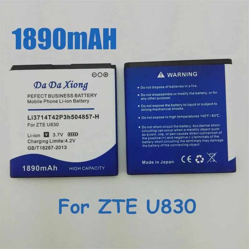 Li3715T42p3h634254 Battery For ZTE Blade G Axon 7 L5 L2 D2 X3 3 S6 A5S V765 U790 V830w Z5S Mini Plus Max G719C V808 L370