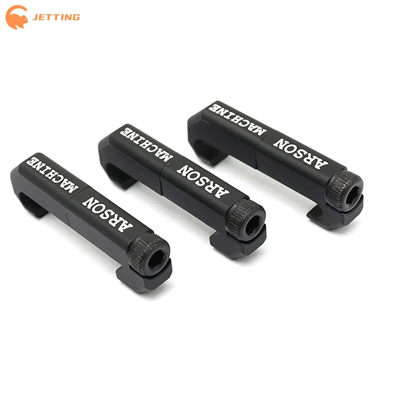 (New) 3pcs/Set Wire Guide System Cable Management Rail Cover Picatinny Rail Handguard Wire Guide Tail Fixed