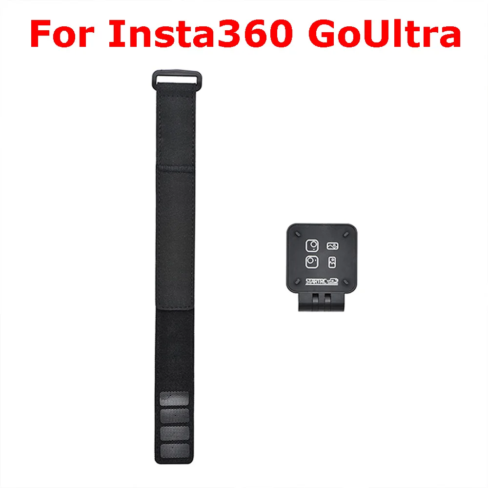 

For Insta360 GoUltra Rotatable Magnetic Wrist Mount Bracket Wrist/Handlebar/Pet Collar Mini Action Camera Accessories