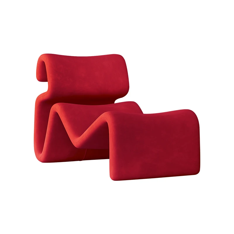 

Designer minimalist leisure chair, balcony living room hotel B & B, lazy sofa, fabric sofa, recliner room