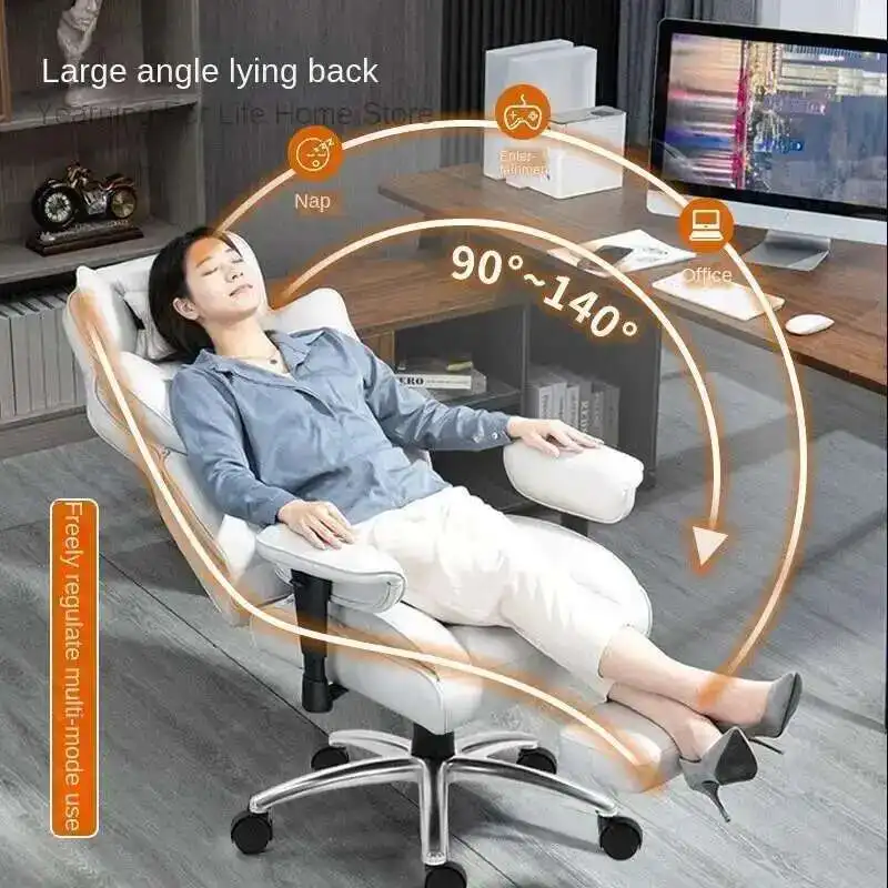 

Desk Chair Large Weight Computer Chair Gaming Sofa Gaming ChairErgonomic Comfort Office Chair Fotel Biurowy Obrotowy Playseat