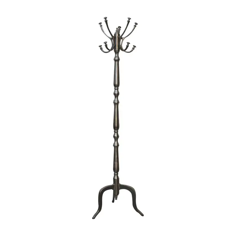 

Solid Wood Silver Coat Stand With Elegant Design and Sturdy Base for Functional Home Decor