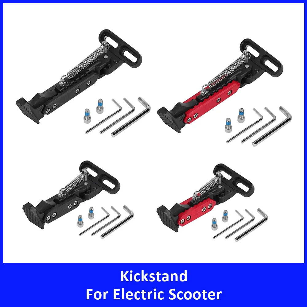 

V2.0 Adjustable Kickstand for Electric Scooter Accessories Side Vertical Mounting Parking Support Bracket Replacement Spare Part