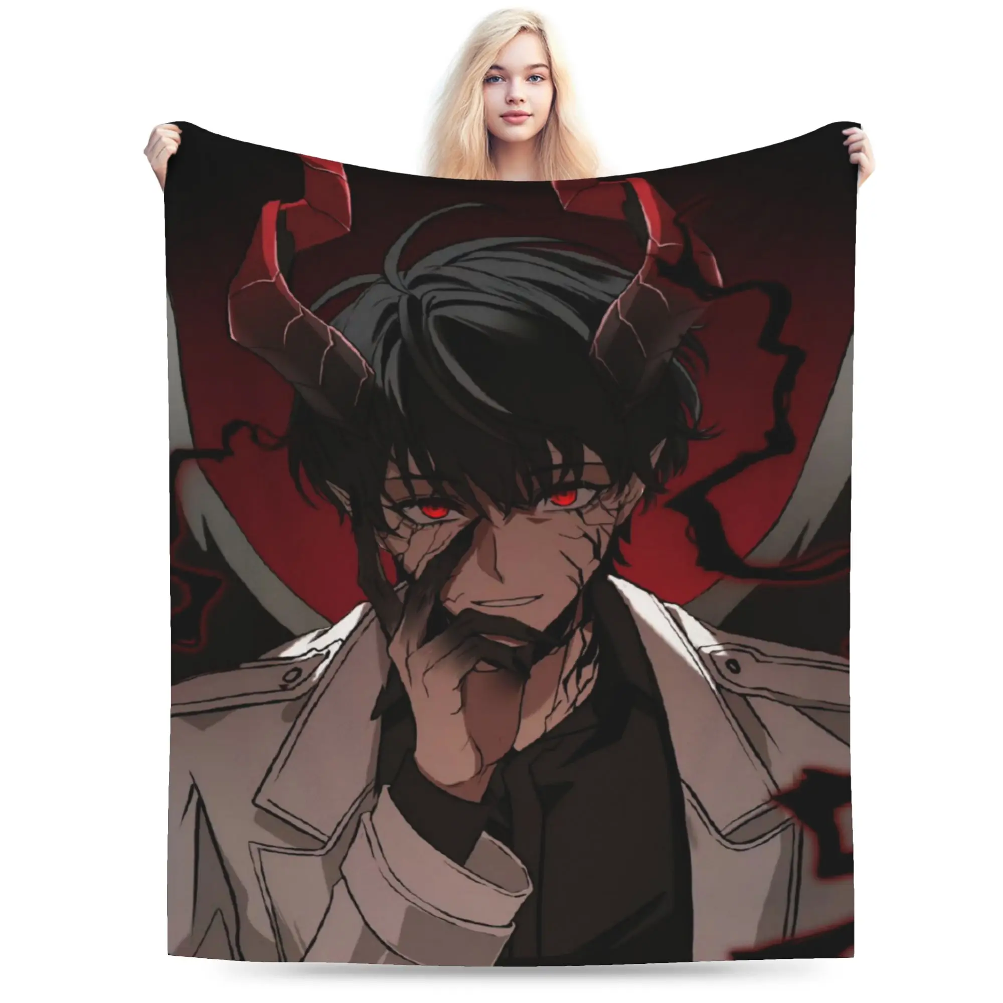 Relax Novel Omniscient Reader Viewpoint  Blanket Accessories Sofa Decorative  Throws And Blankets Lightweight Fleece for Office