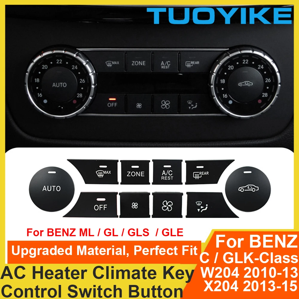 

Car Console AC Heater Climate Control Switch Button For BENZ ML GL GLE GLS W166 X166 W292 ML350 ML550 GL350 GL450 GLE400 GLS450