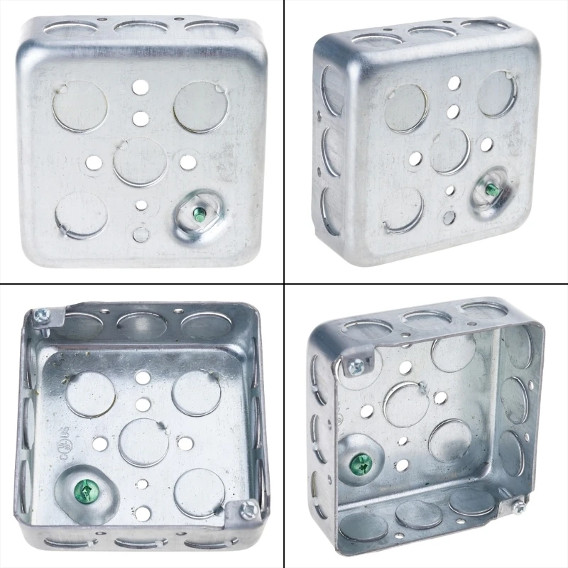 02DC Square Electrical Box Ensures Longevities Compatibility with Outlets in Multiple Environment
