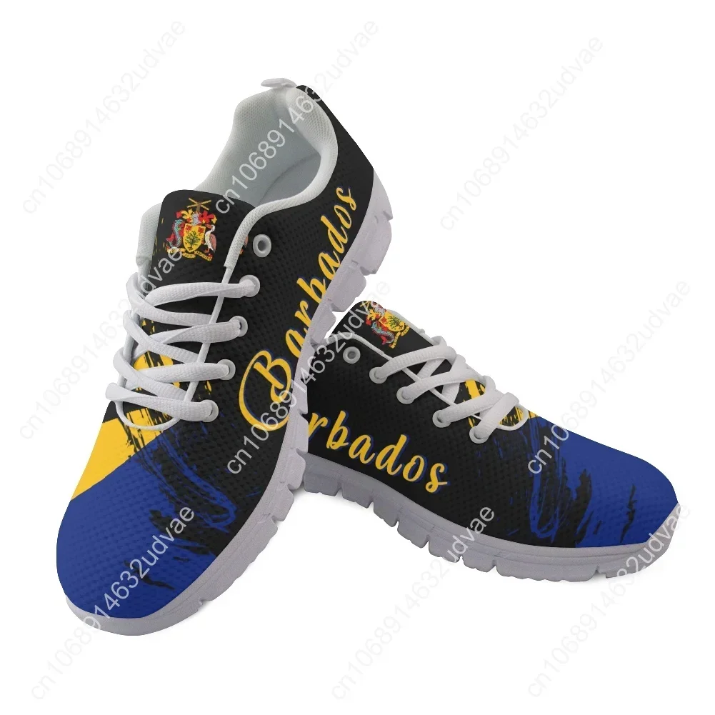 Shoes for Women Republic of Barbados Flag Brand Designer Men Sport Mesh Sneakers Fashion Couple Athletic Running Footwear