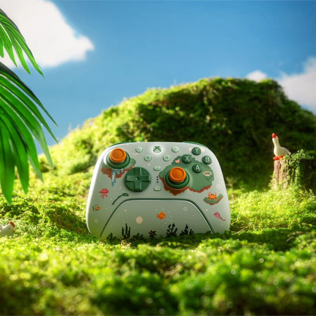 8BitDo Wireless Ultimate 3 Controller for XBOX-Mossy Lagoon for XBOX Series X|S Android IOS PC Controller TMR Joysticks Gamepad