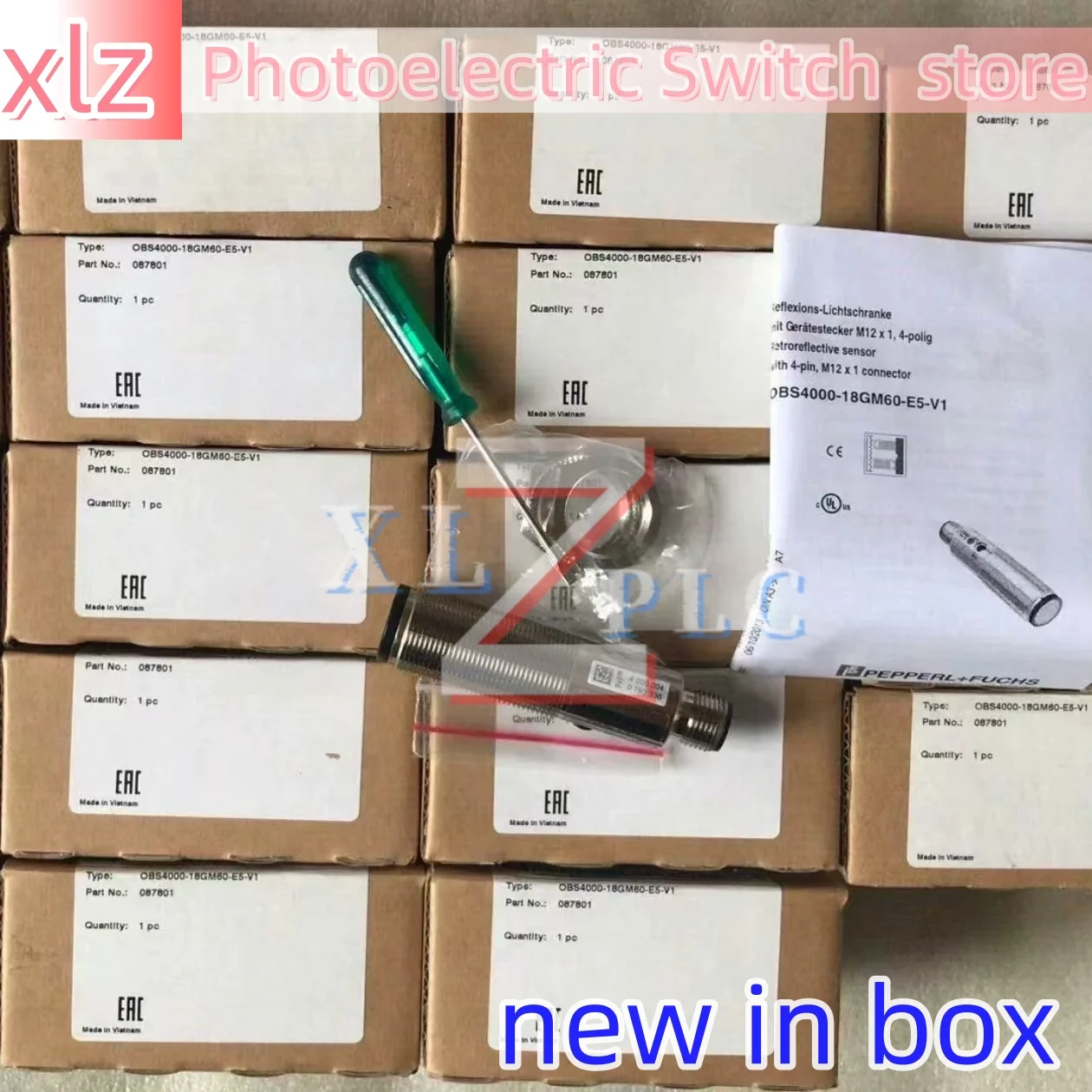 OBS4000-18GM60-E5-V1 OBT500-18GM60-E5-V1 新オリジナル光電スイッチ