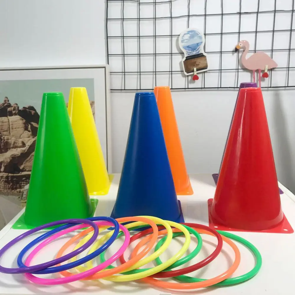

Обруч для семейной вечеринки, интерактивные Садовые принадлежности, игрушка для детей, уличная игра в виде конуса