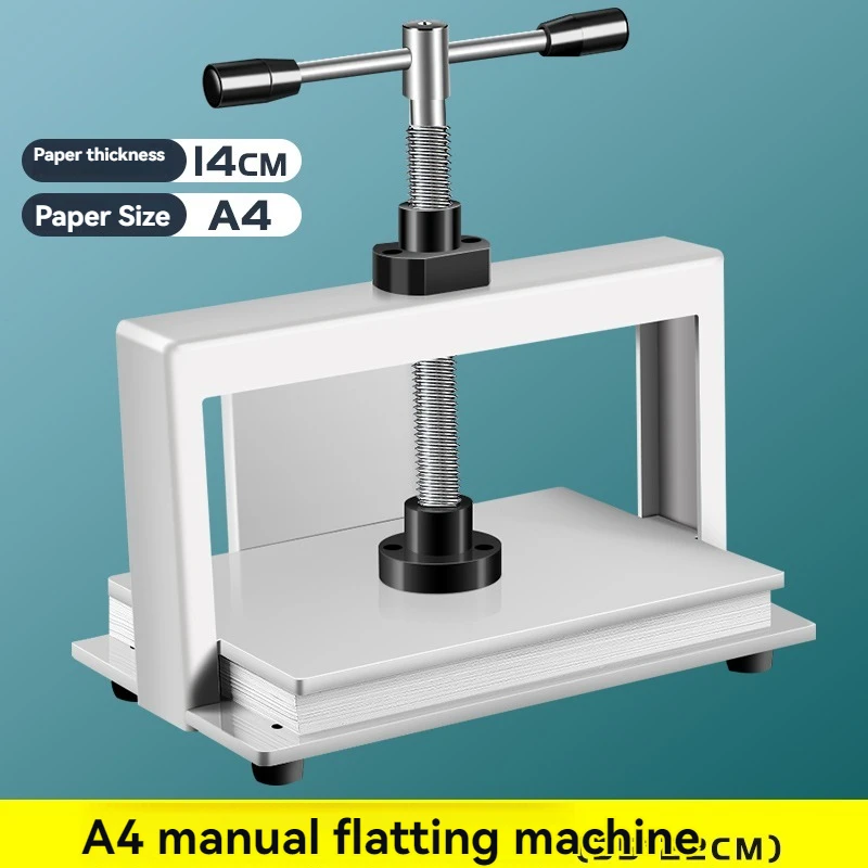 A3+ Binding Machine, Paper Flattening Machine, Small Manual A4 Paper Book Flattening Machine