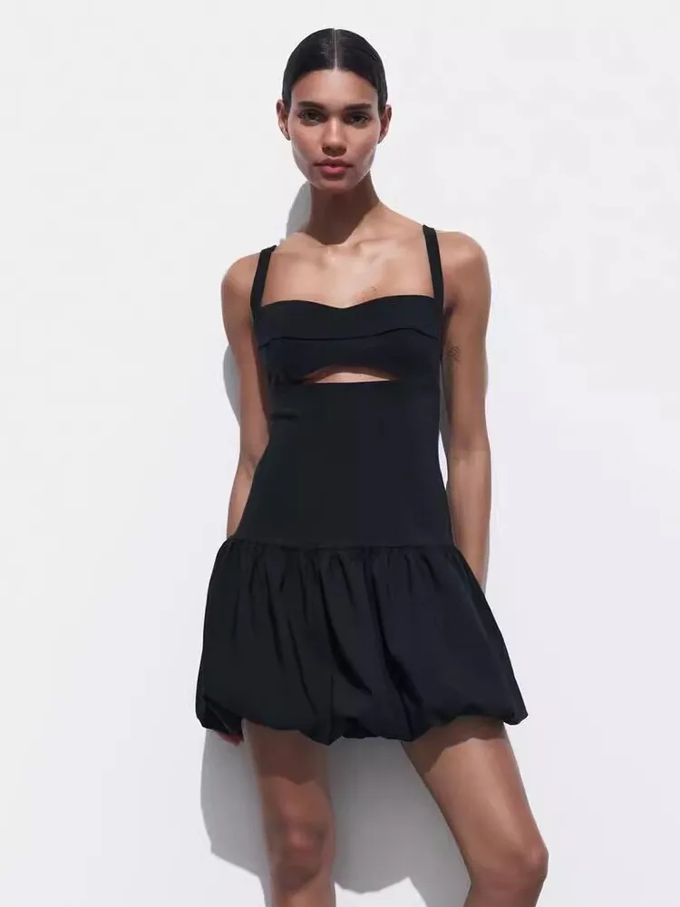 

Новое летнее платье-баллон с квадратным вырезом Pure Desire для женщин, модель 2825649 800, повседневное, А-силуэт