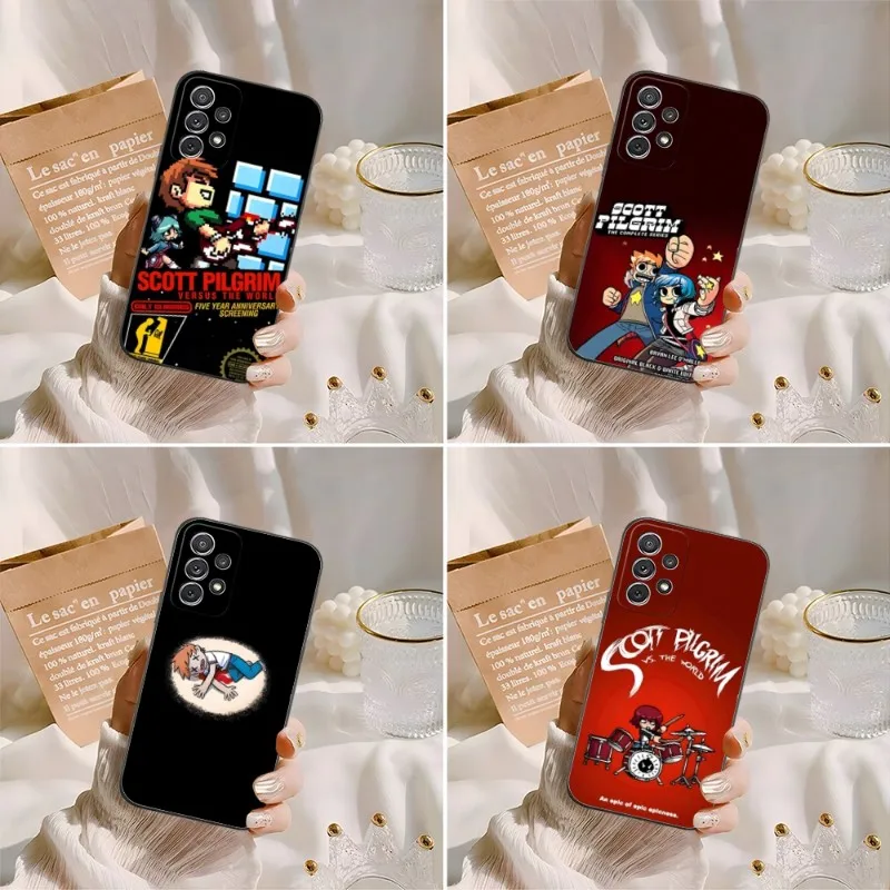 Scott Pilgrim Vs The World Phone Case For Samsung Galaxy S21 S22 S20 S30 S7 S10 S8 S9 S6 Pro Plus Edge Ultra Fe Shockproof Cover