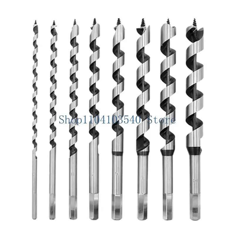 02DC سهلة التخزين خشبية محاصر عالية الكربون الصلب النجارة دعم الحفر 230 طول 6 ~ 20 مللي متر مثقاب النجارة