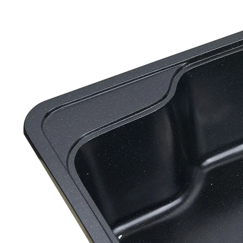 Processing handmade quartz stone sink round sink vegetable basin thickened, kitchen sink