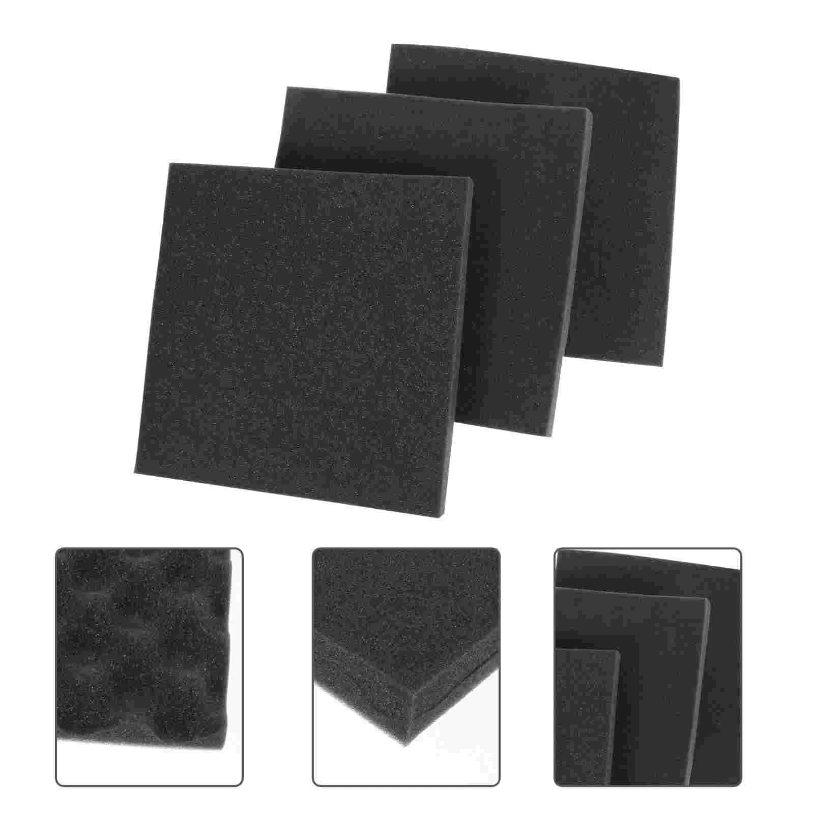 

6 PCS Sound-absorbing Cotton Sound-proof Monitor Panel Wall Noise Reduction Soundproof Padding