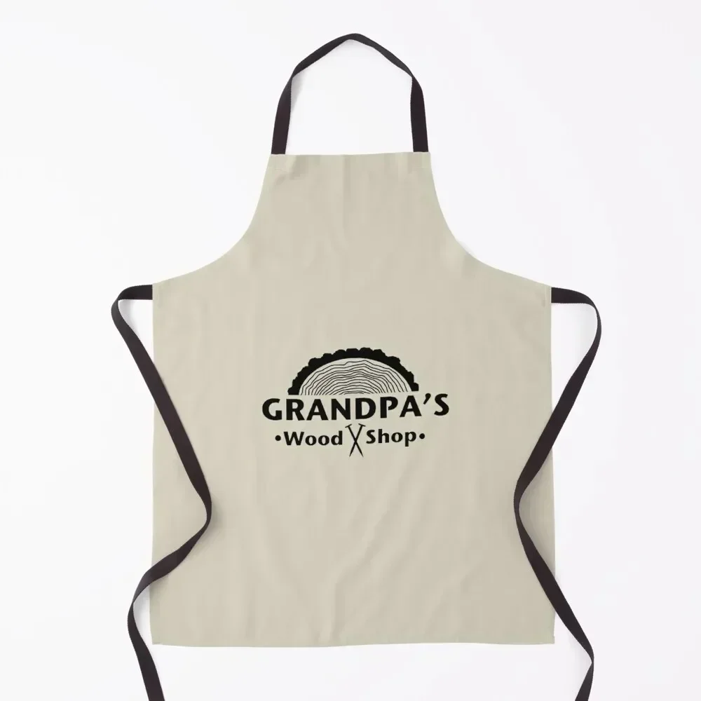 

Grandpa's Workshop Apron Things For Home And Kitchen Kitchens For Men household woman Christmas gift Apron