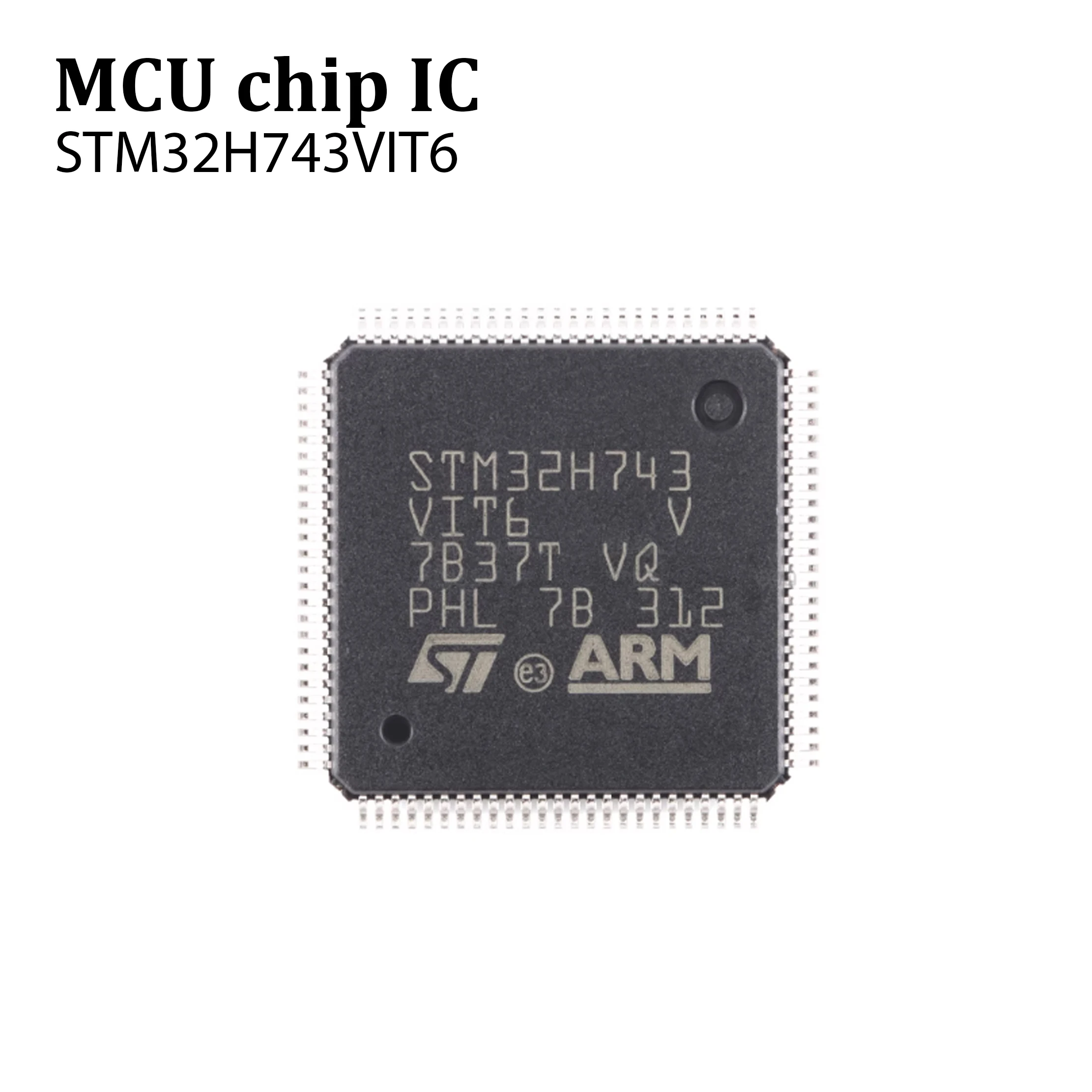 1PCS/Lot STM32H743VIT6 、STM32H743IIT6 、STM32H743ZIT6 、STM32H743VGT6 、STM32H743XIH6 、STM32H743VIH6 New microcontroller chip