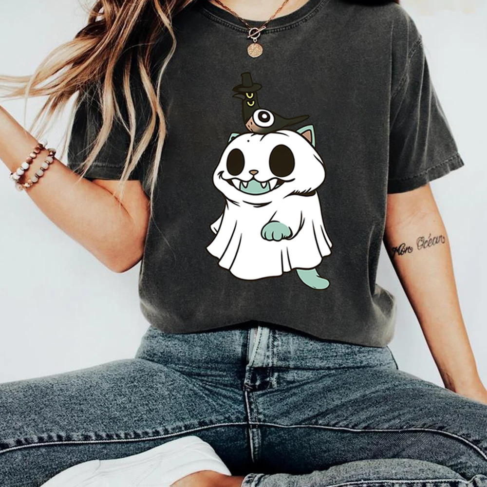 

Kpop Demon Hunters Tiger Футболка Derpy The Tiger and Bird Футболка на Хэллоуин Футболка унисекс с короткими рукавами Топы Kpop Movie Fan Gift