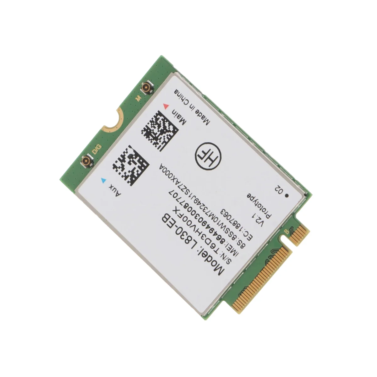 L830-EB 4G WiFi Card + modulo Antenna per Thinkpad X280 T480 T580 P52S L480 L580 T490 T590 P53S T490S X390 L490 L590