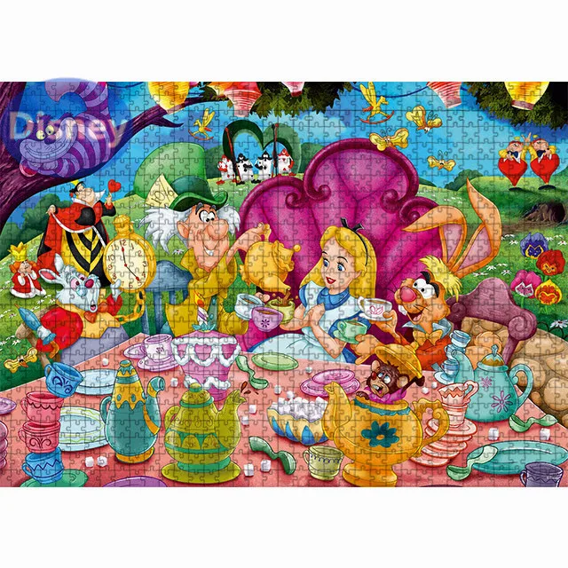 Peter Pan Disney Portrait 1000 Piece Puzzle alta qualidade Puzzle Game Holiday Gift para a escolha das crianças