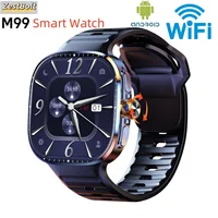 Reloj inteligente M99 con pantalla de 2,4 pulgadas, batería de 2100mAh, 512GB ROM, cámara de 900W, GPS, WiFi, ritmo cardíaco, Android 10,0, Compatible con Android IOS