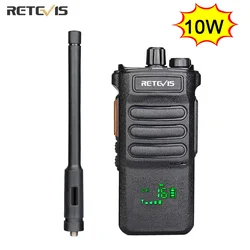 Retevis RT86 10W Walkie Talkie Langstrecken-Kommunikationsradios Walkie-Talkie Professioneller Kommunikator Zwei-Wege-Radio mit großer Reichweite