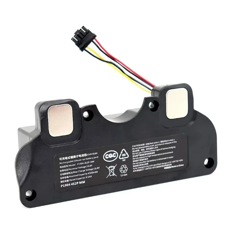 بطارية بديلة عالية السعة بقدرة 6500 مللي أمبير في الساعة لـ CECOTEC CONGA 5090/5490/6090/7090 هي المكانس الكهربائية الروبوتية التي يجب اقتناؤها #5