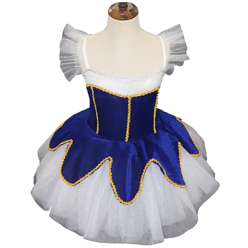ชุดเดรสเด็กผู้หญิง ชุดกระโปรงบัลเลต์เด็ก ชุดกระโปรงผ้าโปร่งแบบใหม่ ชุดแสดงเต้นรำ ชุดเดรสเด็กผู้หญิง ชุดบัลเลต์ ชุดกระโปรงบัลเลต์