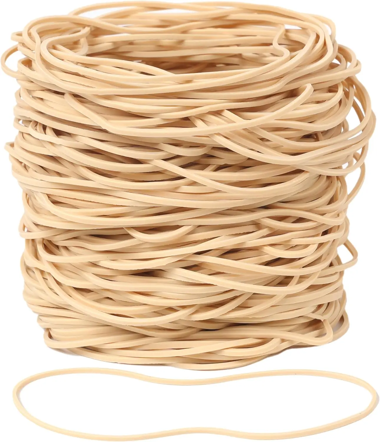 

300Pcs 4.8inch Stretchy Rubber Bands for Balloon Arch, DIY Wedding, Office, School Supplies, File Folders