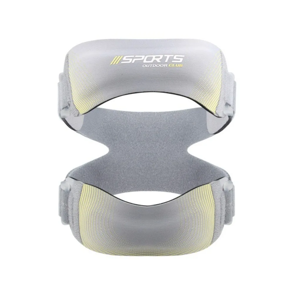 

Adjustable Patella Knee Brace Double Silicone Pads Ergonomic Tendon Support Strap Pressurized Professional Knee Wrap Sleeve