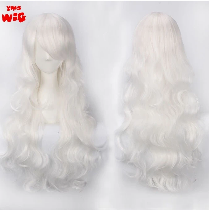 Parrucca per capelli sintetici lunghi ricci da 80cm parrucche Cosplay per capelli da festa per le donne