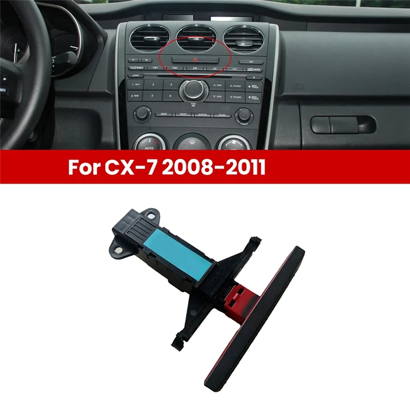 Precision New Hazard Flasher Lamp Switch For Mazda CX-7 2008-2011 EH44-66-4H0 Replacement