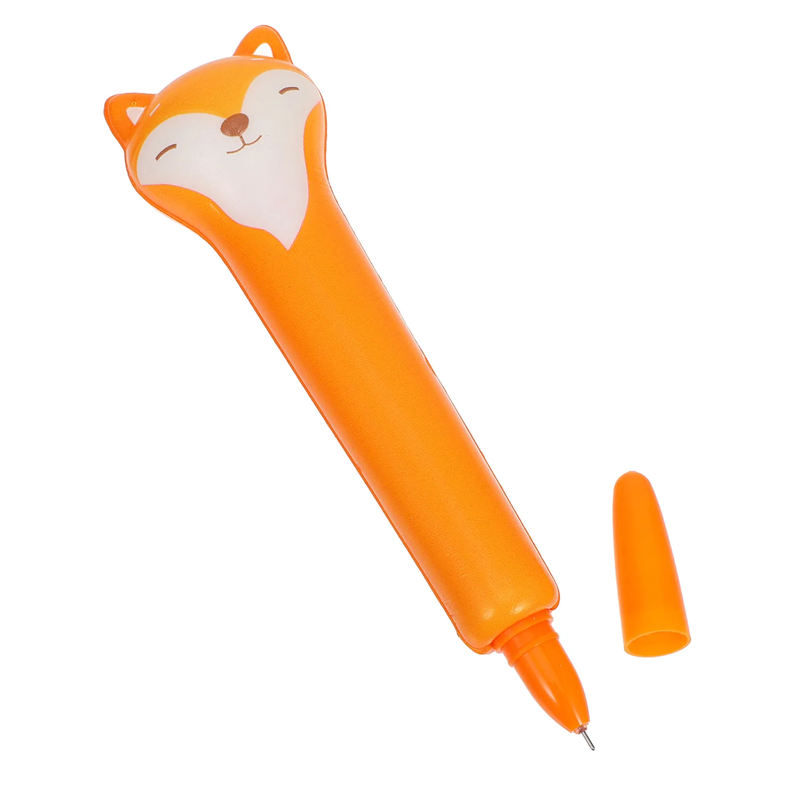 

Fox Gel Pen Kawaii Pens Cartoon Ballpoint Cute Animal Erasable Journaling Japanese Stationery