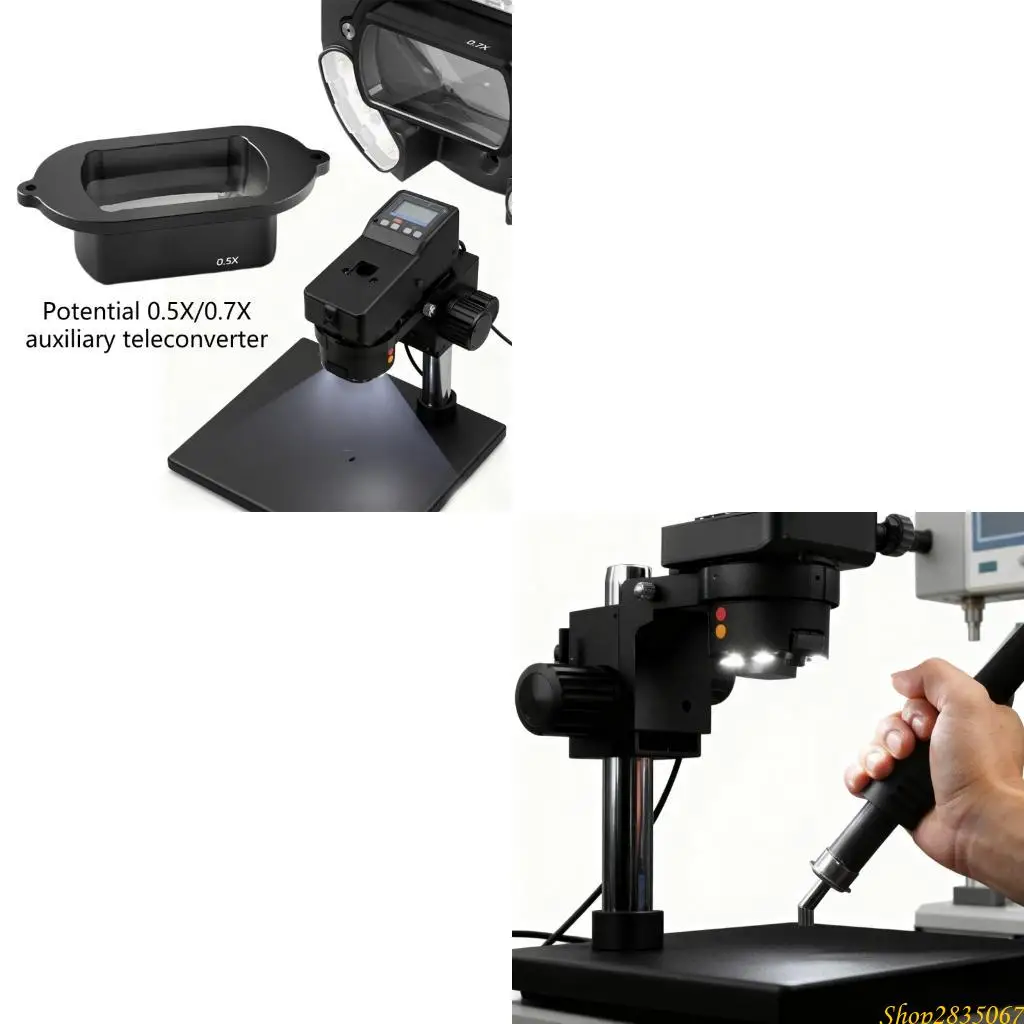 

Телеконвертер для микроскопа 0,5 0,7x для противоударных аксессуаров 831F