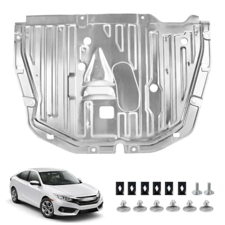 

Engine Splash Shield Guard Under Car Shield Cover Board 74110-TBA-A00 Compatible with Honda Civic 2016 2017 2018 2019 2020 2021