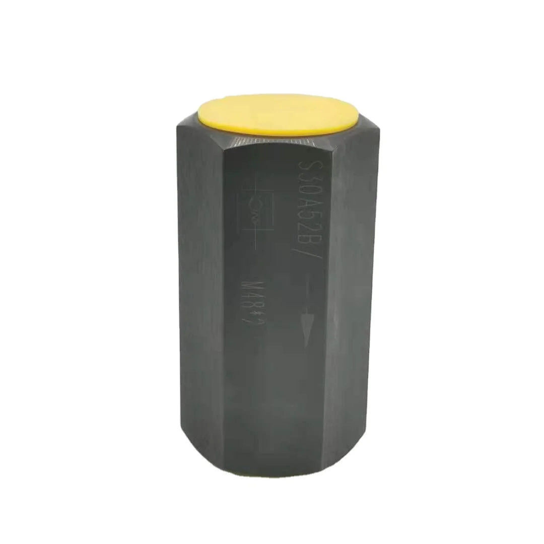 

Hydraulic Valves Straight Check Valves S6A, S8A, S10A, S15A, S20A, S25A, S30A