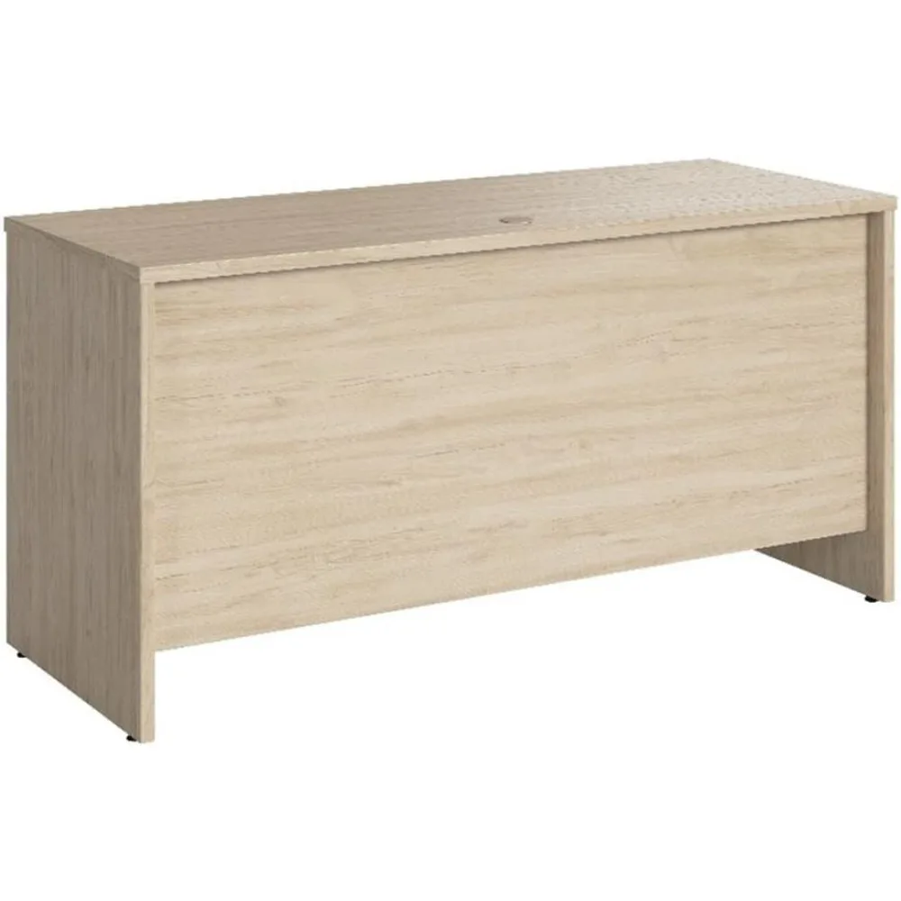 

Bush Business Furniture Studio C 60W x 24D Credenza Desk in Natural Elm, Computer Table for Home or Professional Office