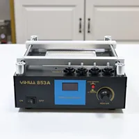 YIHUA 853A ESD BGA Rework Station 450W Digital Display IR Preheat Preheating Soldering Station PCB Desoldering 110V 220V