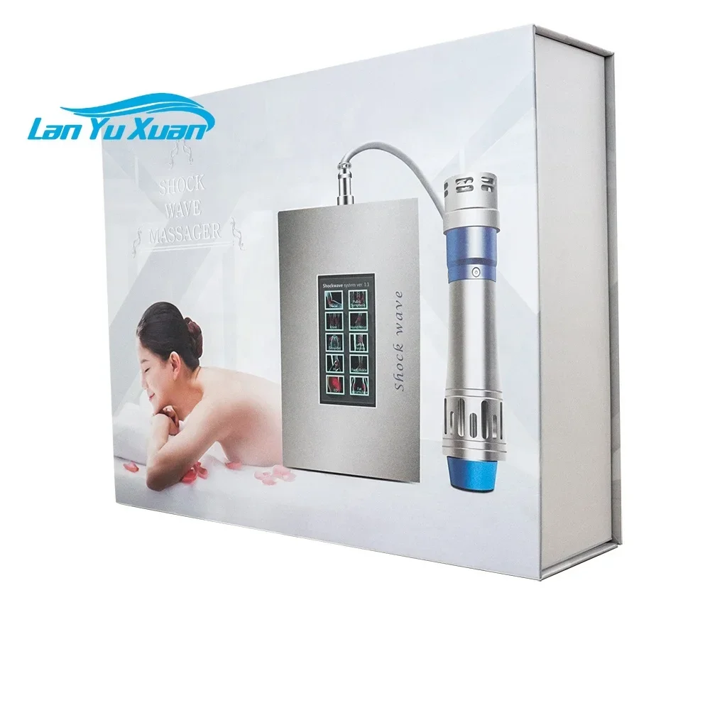 

Body Muscle Relaxation Massage Tool Shock Wave Pain Relief Shockwave Therapy Machine with 7 Heads