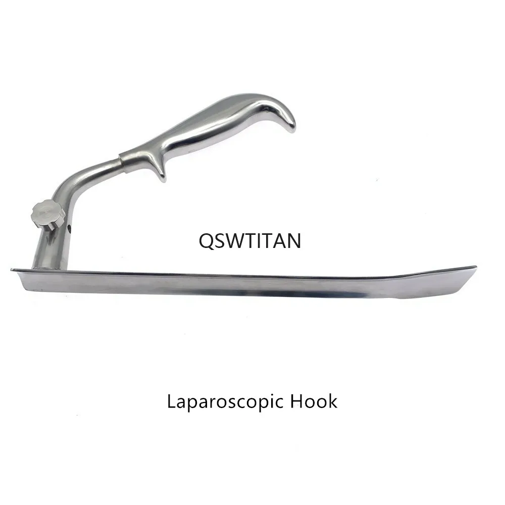 Břišní hák lehký gwint hák břišní retractor laparoscopic lehký gwint hák chirurgické měřici zařízení nerez ocel