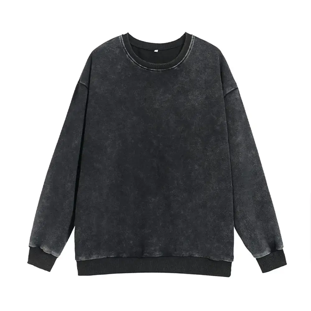 

Women's Distred Oversize Hoodl Sweatirt Hooded irt Svel Top for Autumn Season Casual Faion Clothing